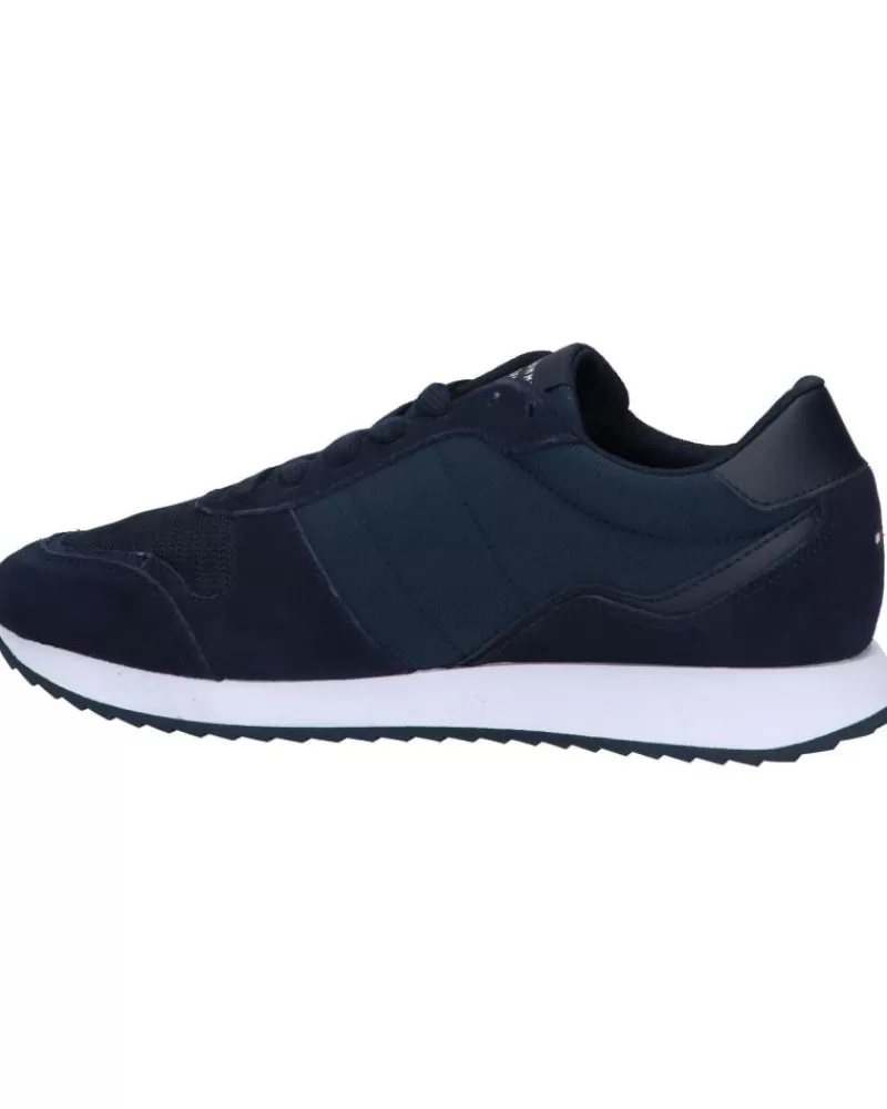 Man TOMMY HILFIGER Man Zapatillas Deporte Fm0Fm04886 Runner Evo Mix Ess Dw5 Desert Sky