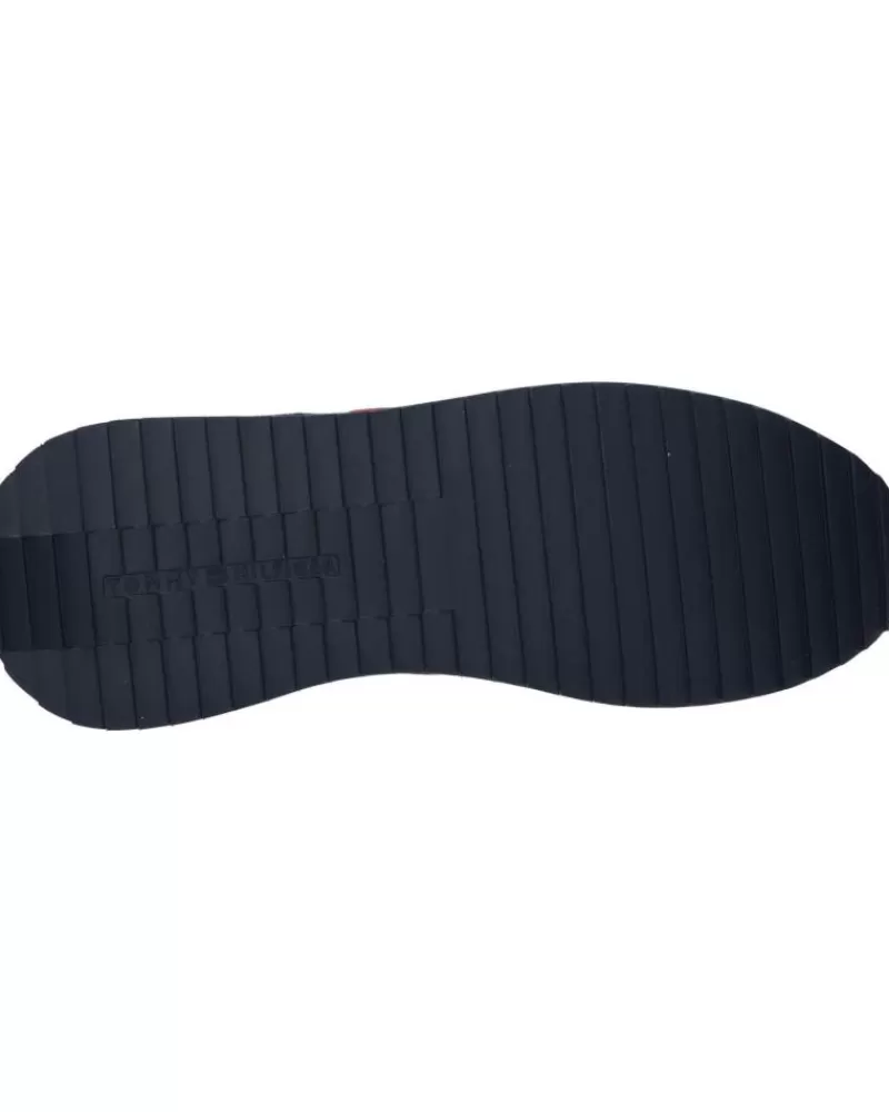 Man TOMMY HILFIGER Man Zapatillas Deporte Fm0Fm04886 Runner Evo Mix Ess Dw5 Desert Sky
