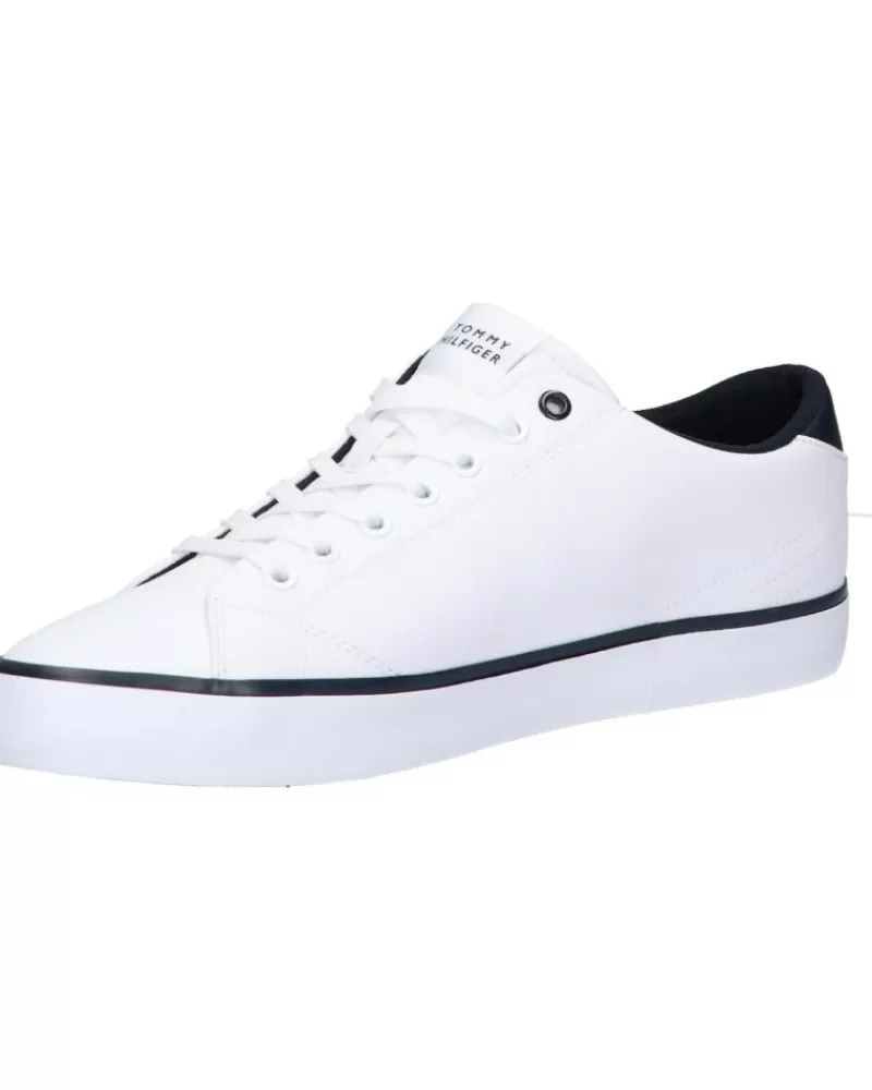 Man TOMMY HILFIGER Man Zapatillas Deporte Fm0Fm05041 Th Hi Vulc Core Low Ybs White