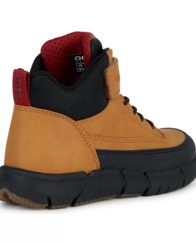 Boy GEOX Boots-Woman And Boy Boots Botas Y Botines Dk Yellow