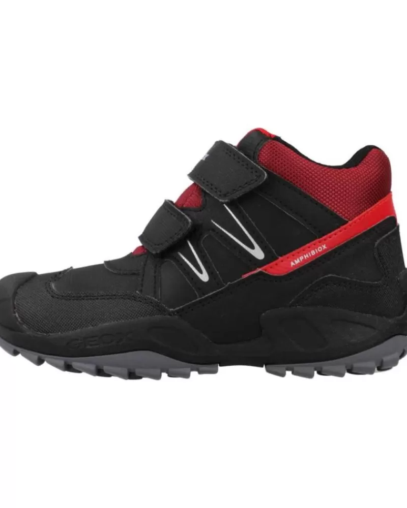 Boy GEOX Boots-Woman And Boy Boots J New Savage Boy B A Negro