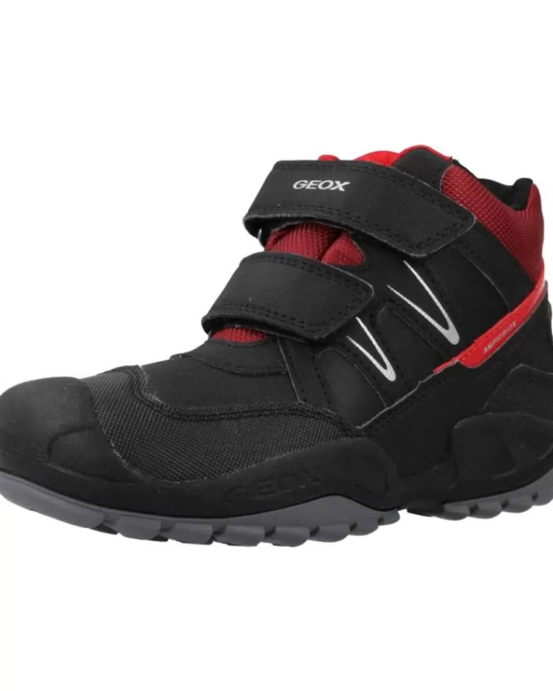 Boy GEOX Boots-Woman And Boy Boots J New Savage Boy B A Negro