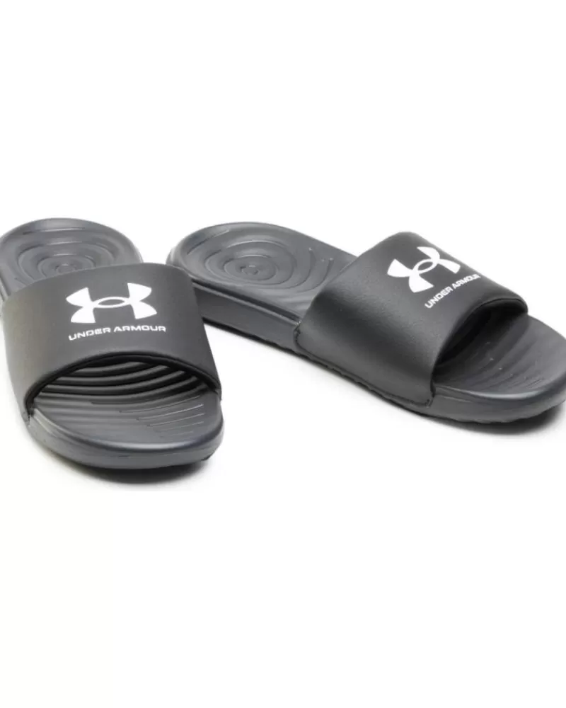 Boy UNDER ARMOUR Flip Flops-Woman And Boy Flip Flops Chanclas Ansa Fix Negro Bl Multi