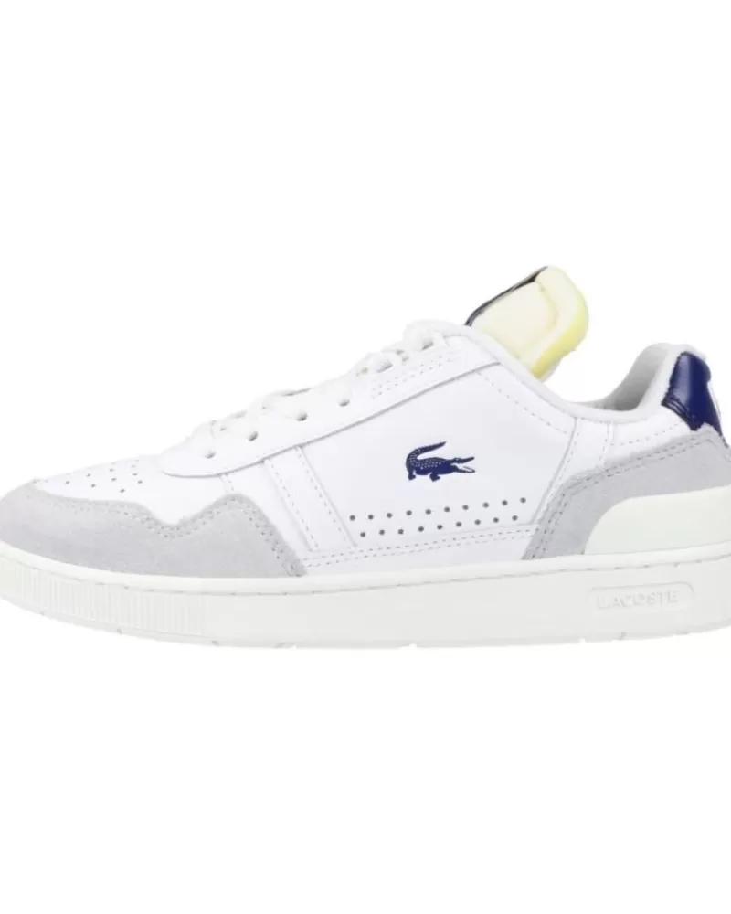Boy LACOSTE Sports Shoes-Woman And Boy Trainers T-Clip 223 5 Sfa Blanco