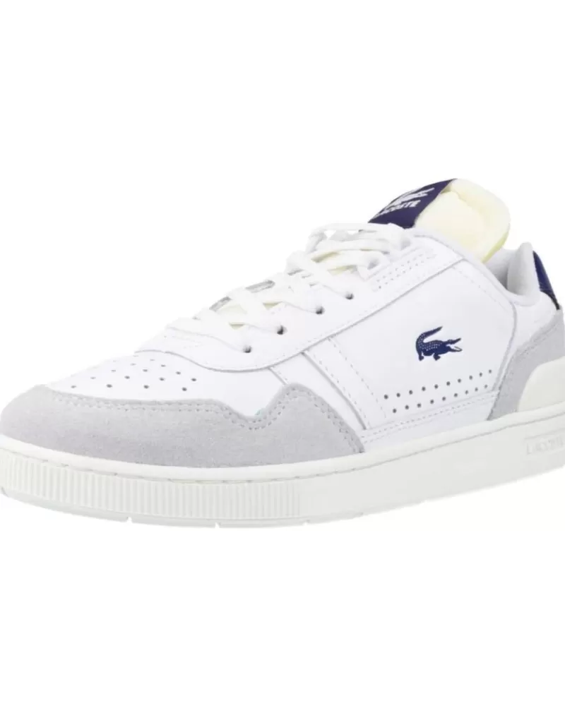 Boy LACOSTE Sports Shoes-Woman And Boy Trainers T-Clip 223 5 Sfa Blanco