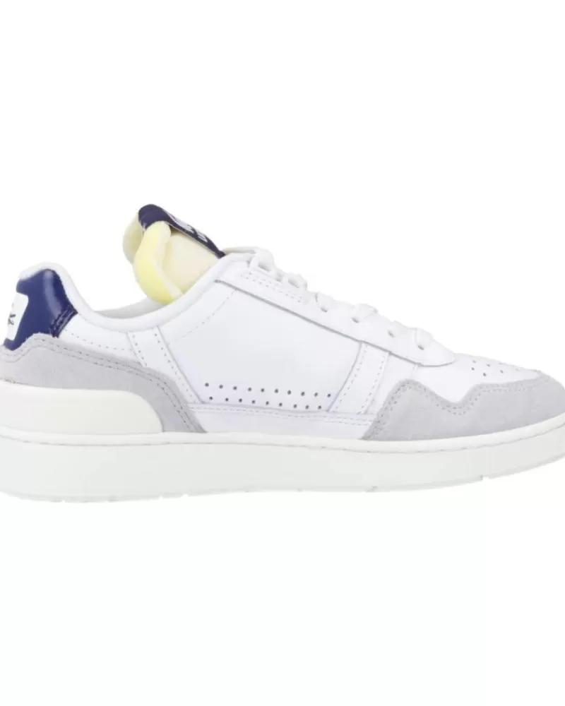 Boy LACOSTE Sports Shoes-Woman And Boy Trainers T-Clip 223 5 Sfa Blanco