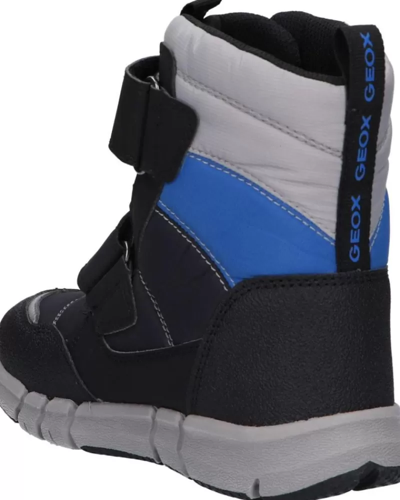 Woman GEOX Woman And Girl And Boy Boots J169Xc 0Fu50 J Flexyper Boy B Abx C0455 Black-Royal