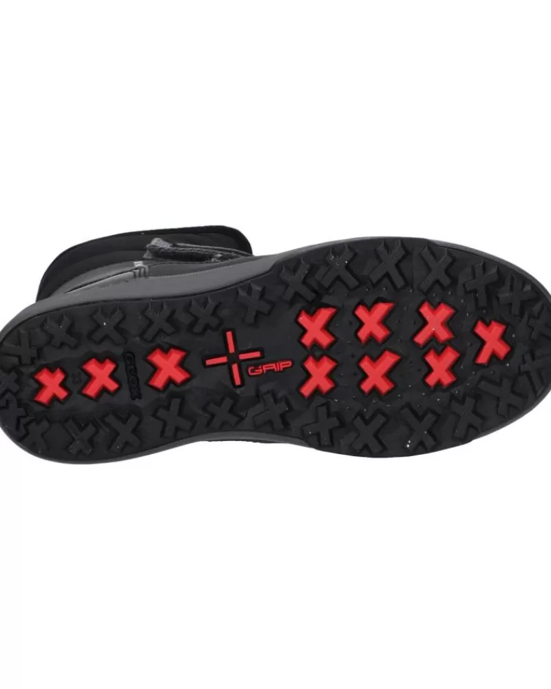 Boy GEOX Boots-Woman And Girl And Boy Boots J26D8B 0Fume J Bunshee Pg Boy B A C9Bn6 Black-Rust