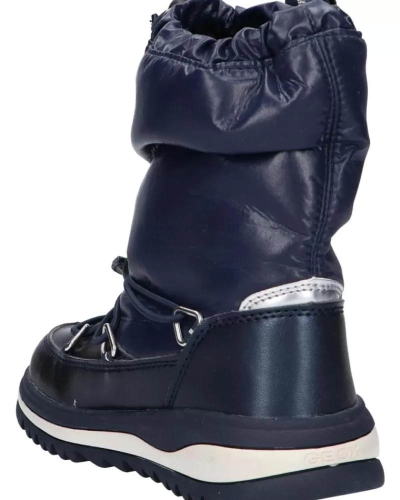 Boy GEOX Boots-Woman And Girl And Boy Boots J26Ewe 0Lvbc J Adelhide Girl B Ab C0673 Navy-Silver