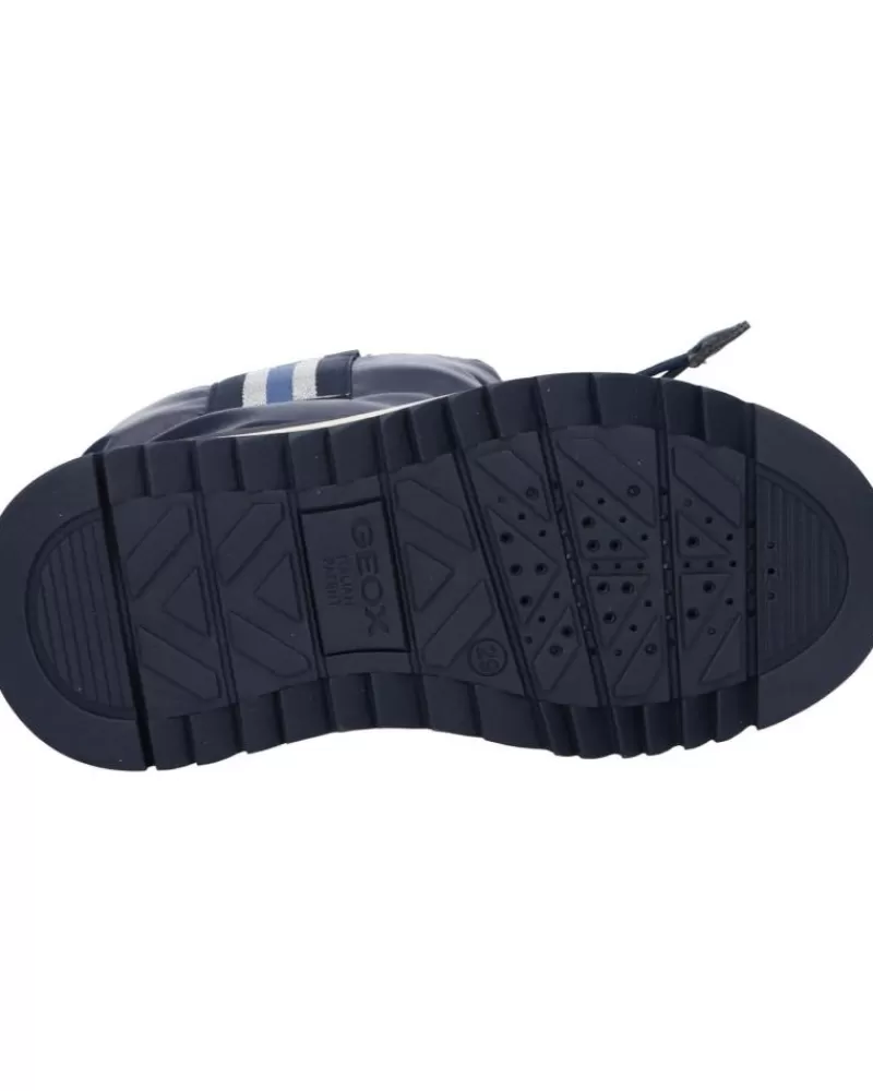 Boy GEOX Boots-Woman And Girl And Boy Boots J26Ewe 0Lvbc J Adelhide Girl B Ab C0673 Navy-Silver
