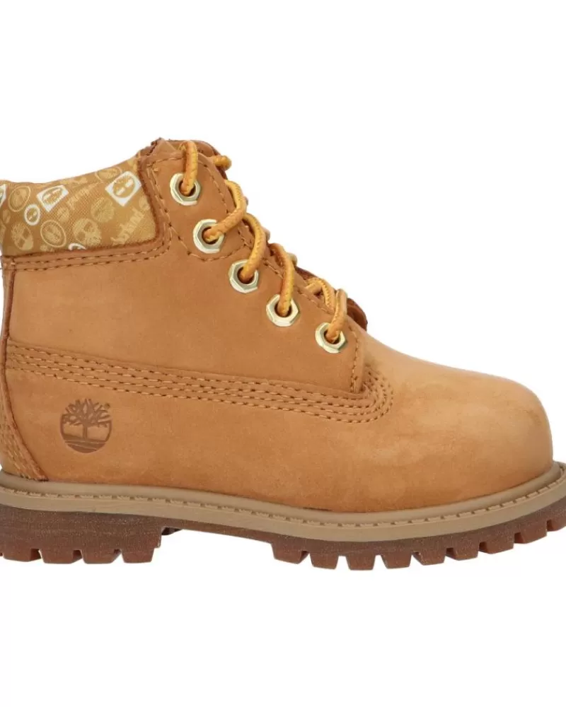 Boy TIMBERLAND Mid Boots-Woman And Girl And Boy Boots A5Sw72311 Premium 6 Inch Lace Up 2311 - Wheat