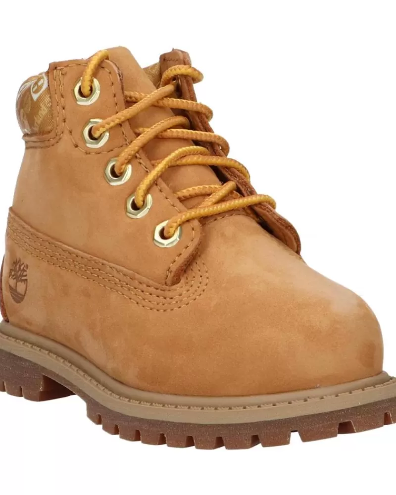 Boy TIMBERLAND Mid Boots-Woman And Girl And Boy Boots A5Sw72311 Premium 6 Inch Lace Up 2311 - Wheat