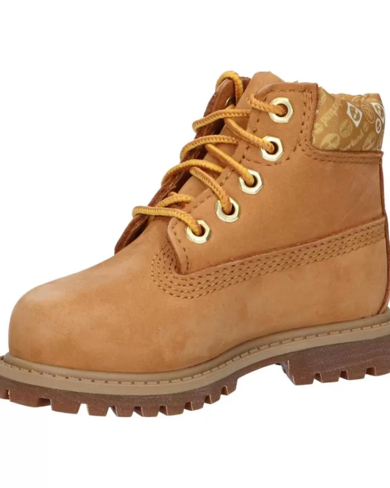 Boy TIMBERLAND Mid Boots-Woman And Girl And Boy Boots A5Sw72311 Premium 6 Inch Lace Up 2311 - Wheat