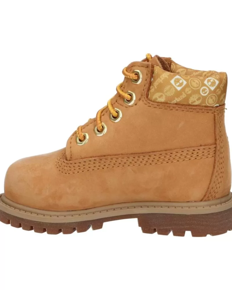 Boy TIMBERLAND Mid Boots-Woman And Girl And Boy Boots A5Sw72311 Premium 6 Inch Lace Up 2311 - Wheat