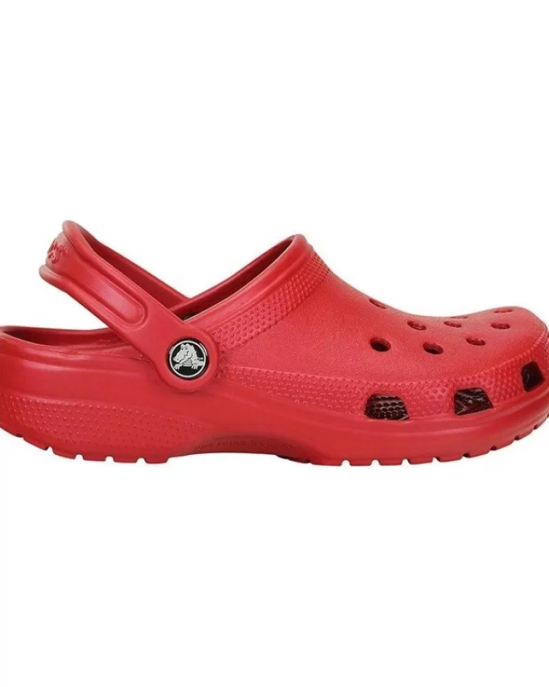 Woman CROCS Woman And Girl And Boy Clogs Classic 10001 Pepper Rojo