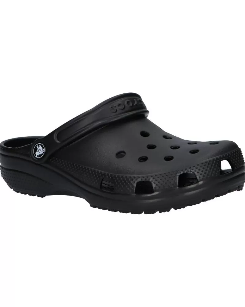 Boy CROCS Clogs-Woman And Girl And Boy 206991 001-Black