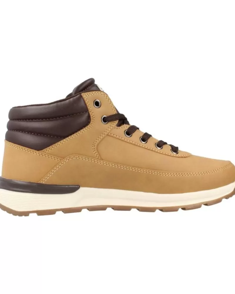 Boy LEVIS Mid Boots-Woman And Girl And Boy Mid Boots Ascot Marron