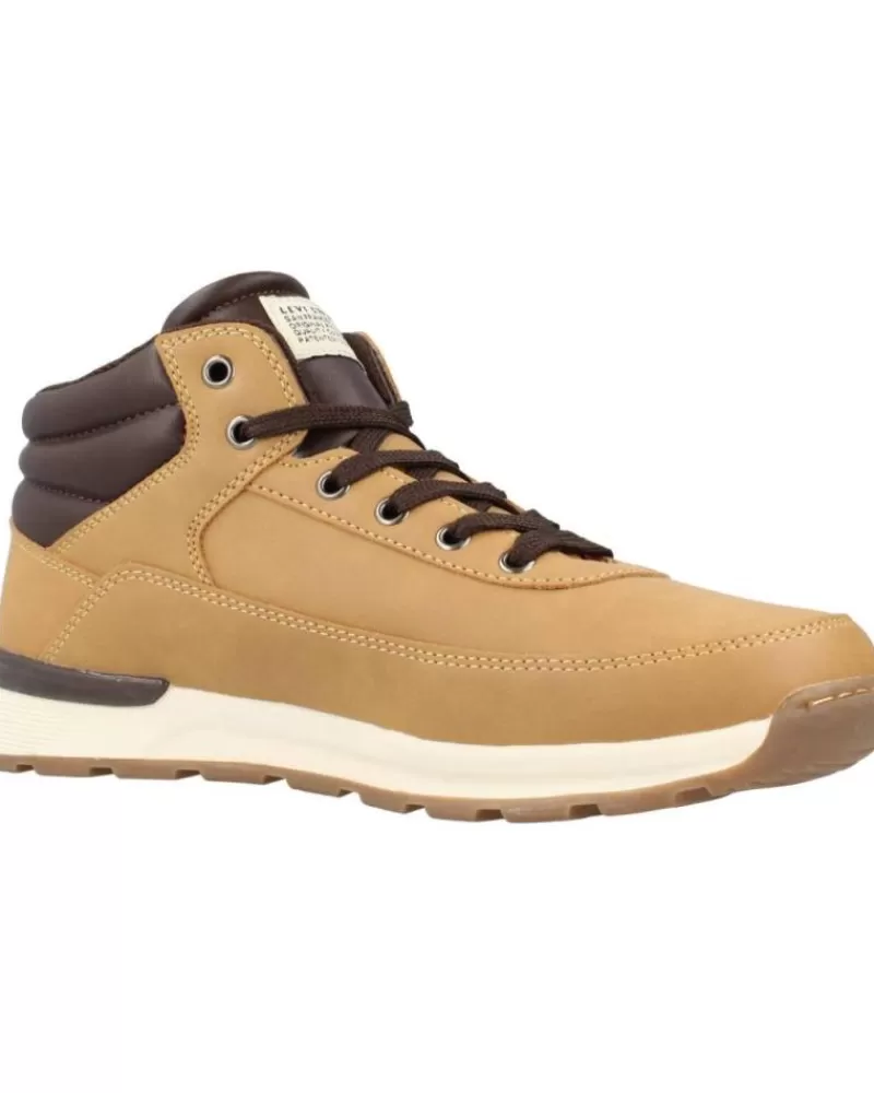Boy LEVIS Mid Boots-Woman And Girl And Boy Mid Boots Ascot Marron