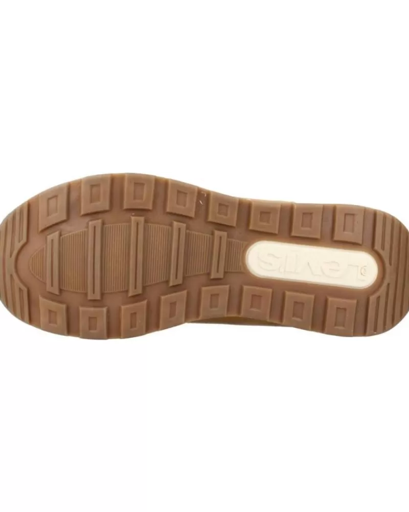 Boy LEVIS Mid Boots-Woman And Girl And Boy Mid Boots Ascot Marron
