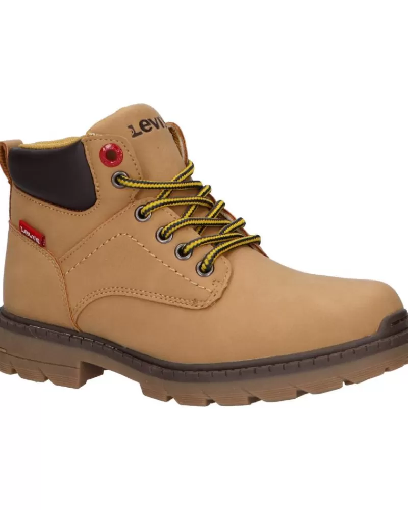 Boy LEVIS Mid Boots-Woman And Girl And Boy Mid Boots Vfor0070S Jax Plus 0138 Camel