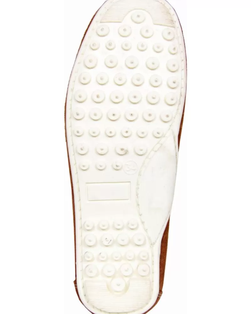 Boy MTNG Moccasins-Woman And Girl And Boy Mocasines 83515 Ante Marron Oscuro