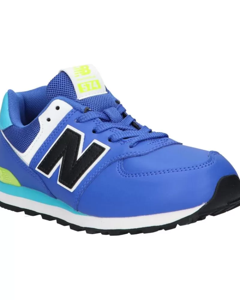 Woman NEW BALANCE Woman And Girl And Boy Gc574Cs 574 Marine Blue