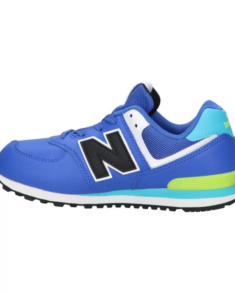 Boy NEW BALANCE Sports Shoes-Woman And Girl And Boy Gc574Cs 574 Marine Blue