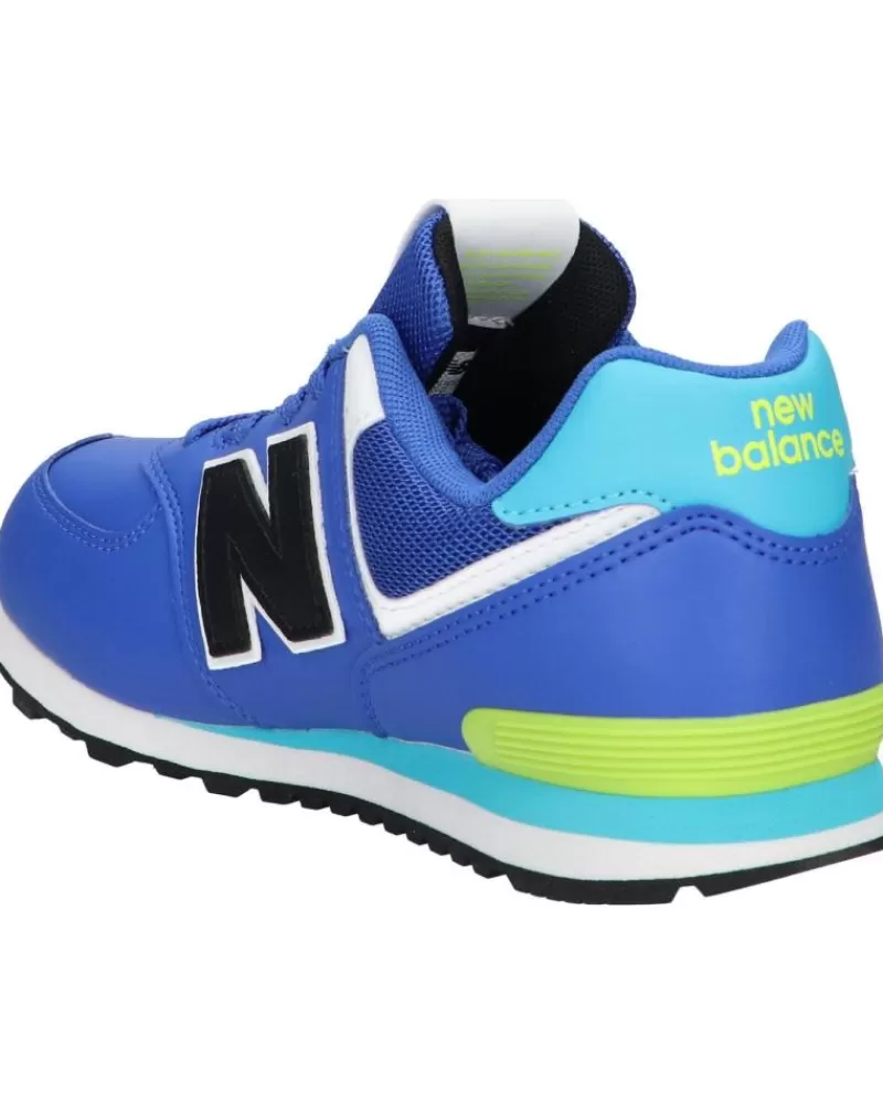 Boy NEW BALANCE Sports Shoes-Woman And Girl And Boy Gc574Cs 574 Marine Blue