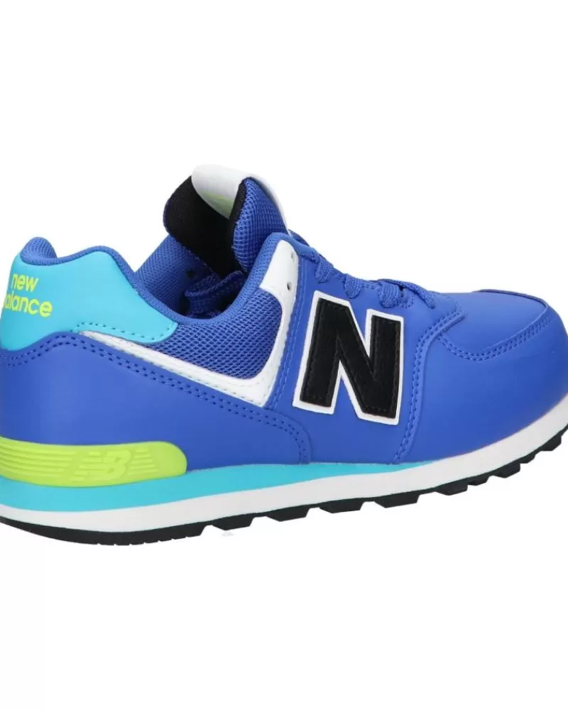Boy NEW BALANCE Sports Shoes-Woman And Girl And Boy Gc574Cs 574 Marine Blue