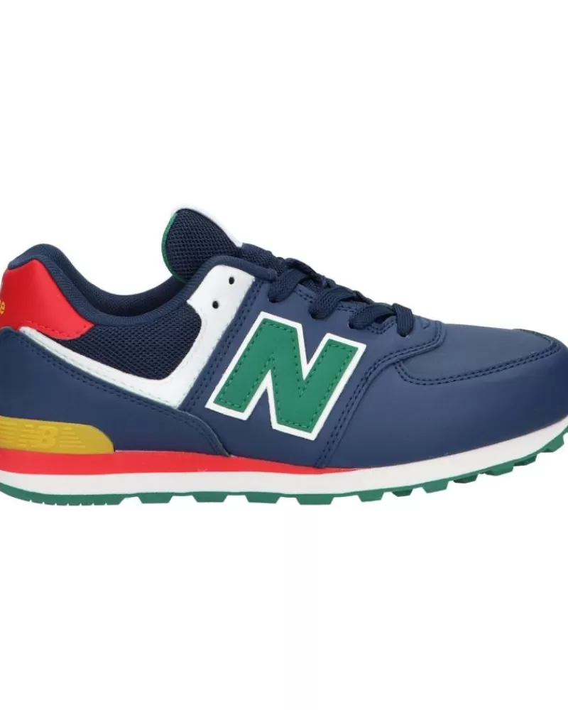 Boy NEW BALANCE Sports Shoes-Woman And Girl And Boy Gc574Ct 574 Nb Navy
