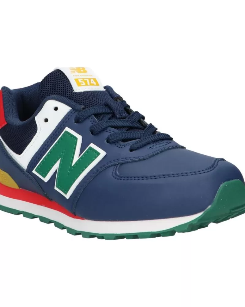 Boy NEW BALANCE Sports Shoes-Woman And Girl And Boy Gc574Ct 574 Nb Navy
