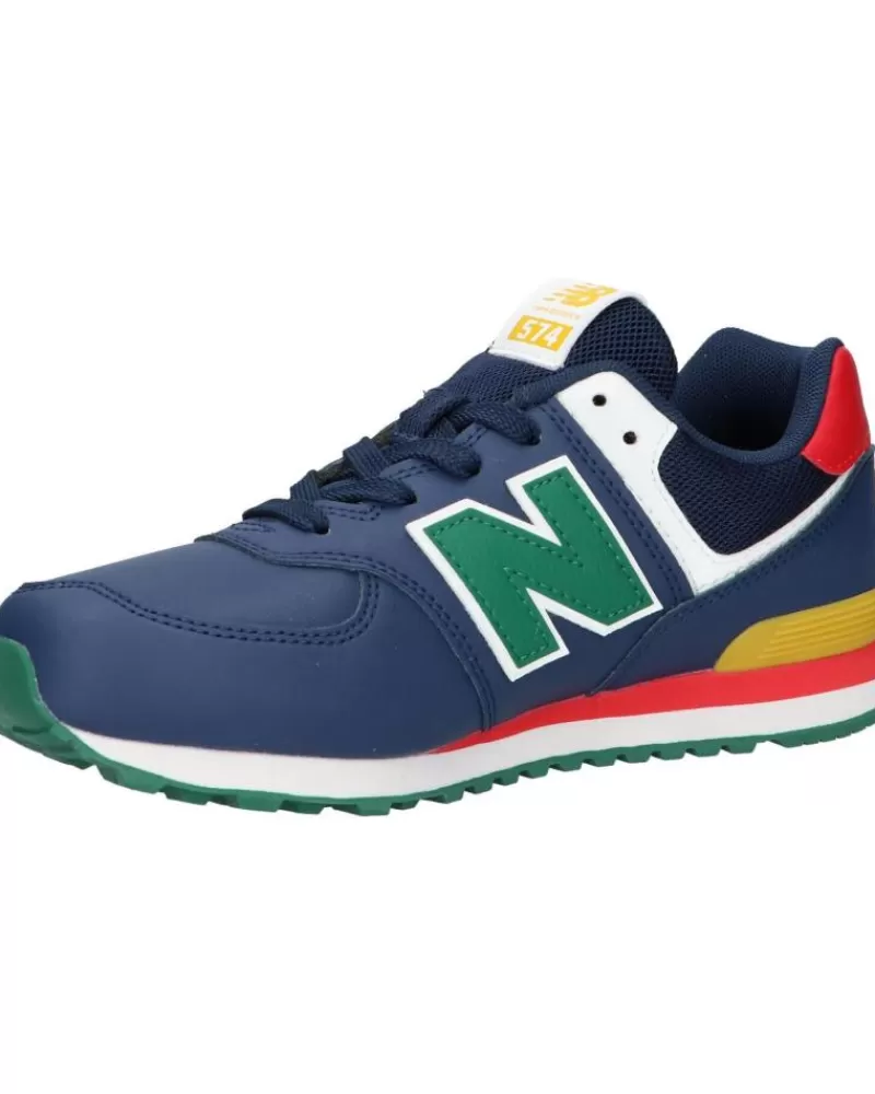 Boy NEW BALANCE Sports Shoes-Woman And Girl And Boy Gc574Ct 574 Nb Navy