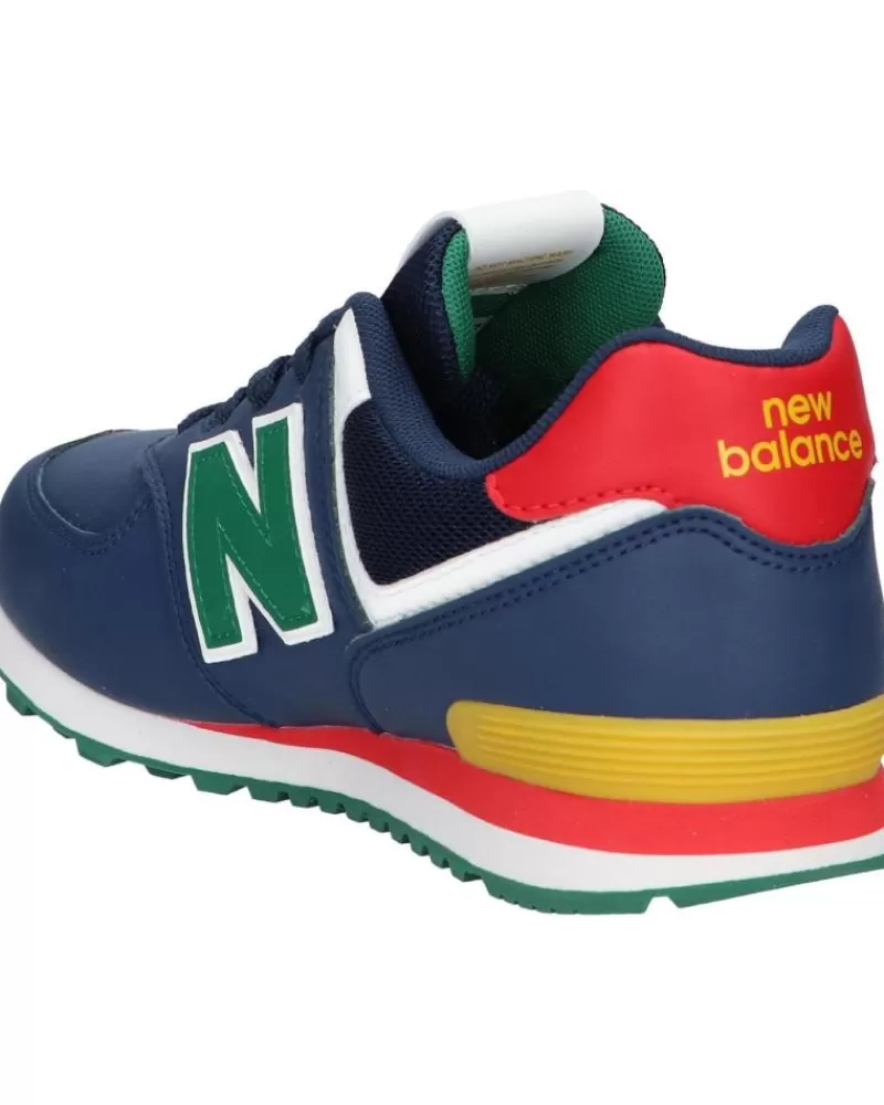 Boy NEW BALANCE Sports Shoes-Woman And Girl And Boy Gc574Ct 574 Nb Navy
