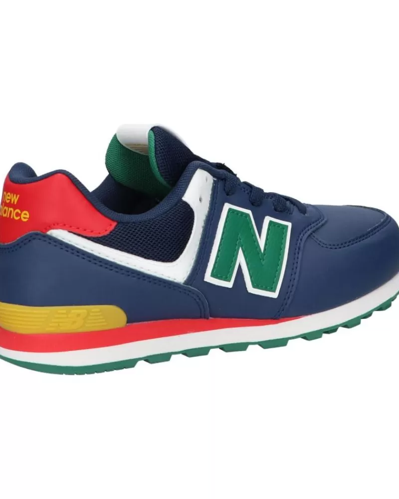 Boy NEW BALANCE Sports Shoes-Woman And Girl And Boy Gc574Ct 574 Nb Navy