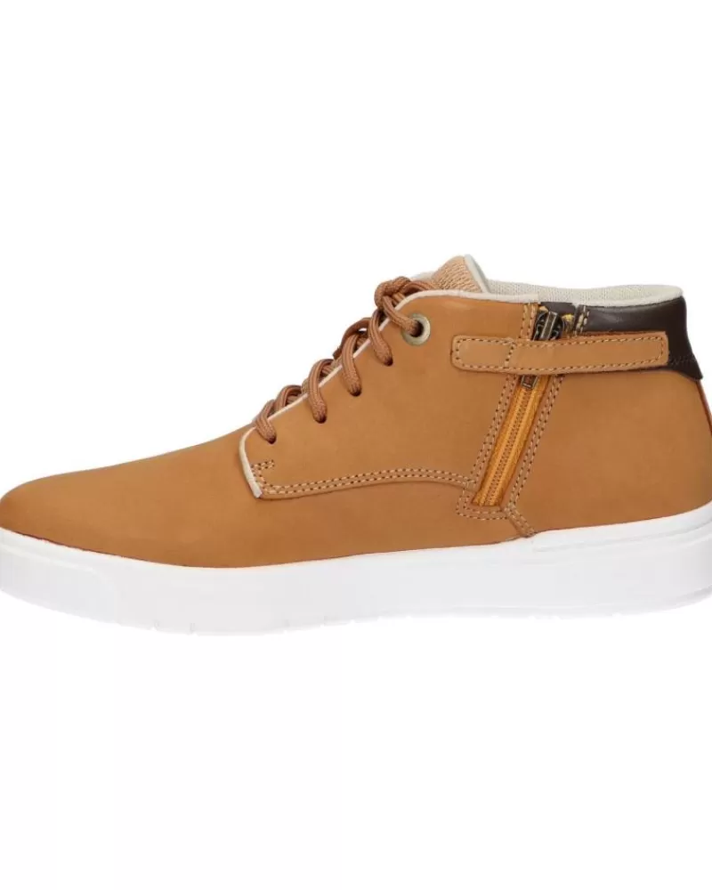 Boy TIMBERLAND Boots-Woman And Girl And Boy A2Ct2 Seneca Bay Leather Chukka 2311 Wheat