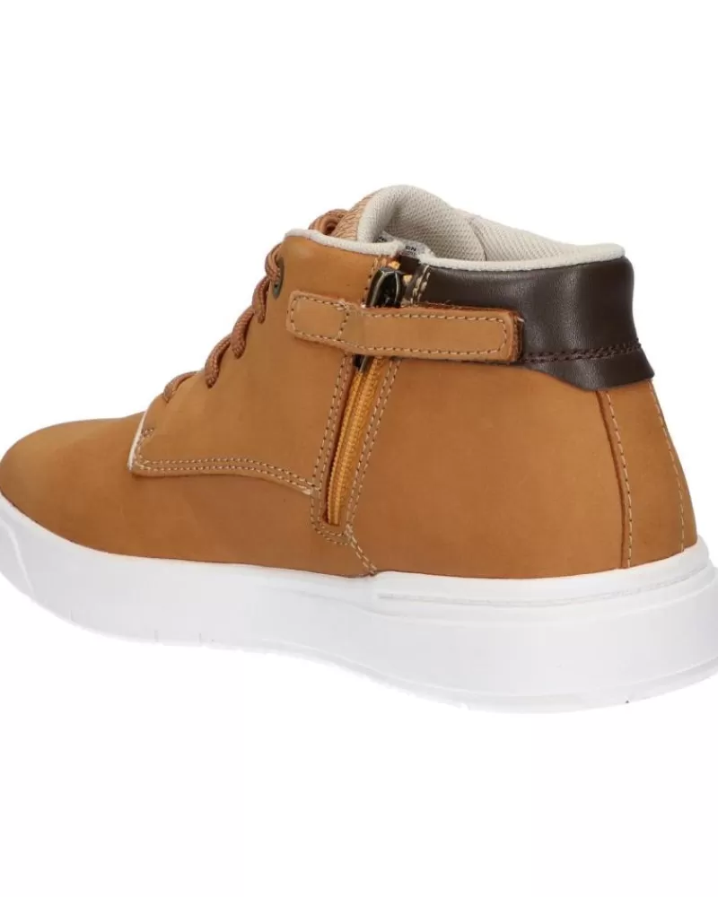 Boy TIMBERLAND Boots-Woman And Girl And Boy A2Ct2 Seneca Bay Leather Chukka 2311 Wheat