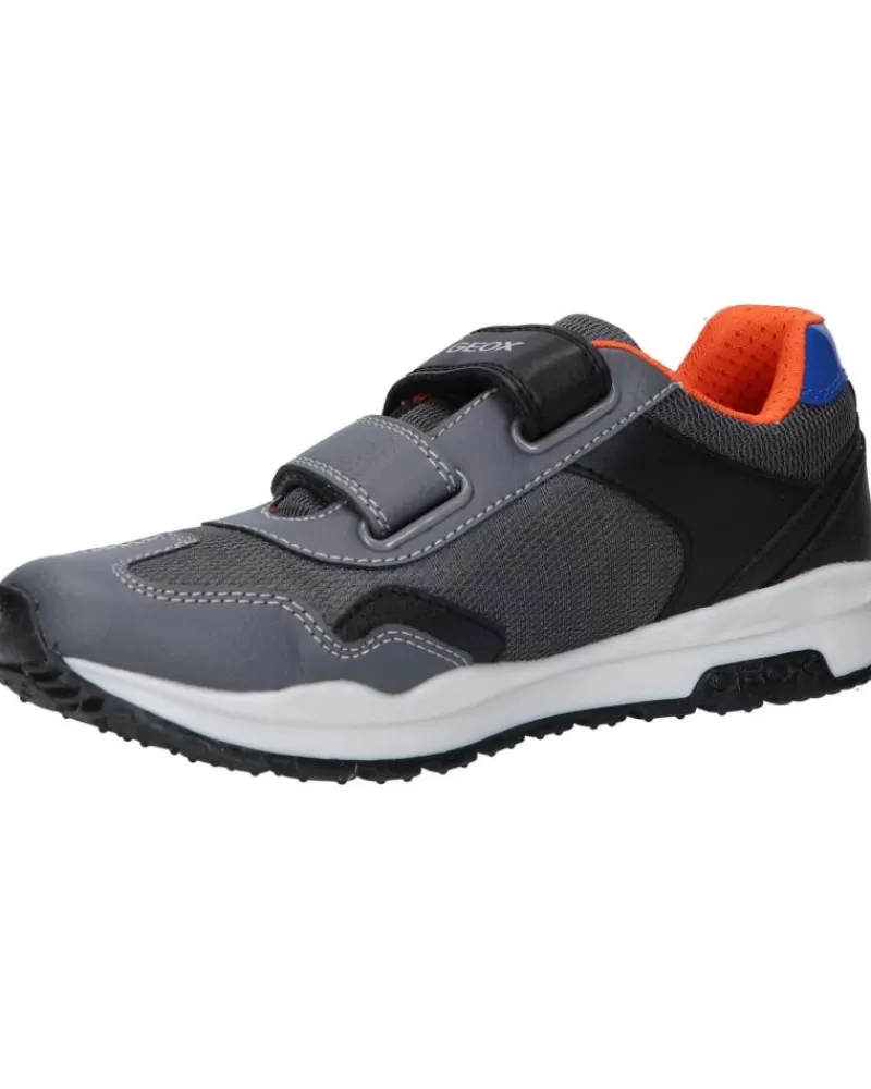 Boy GEOX Sports Shoes-Woman And Girl And Boy Trainers J0415A 0Buce J Pavel C0071 Dk Grey-Royal