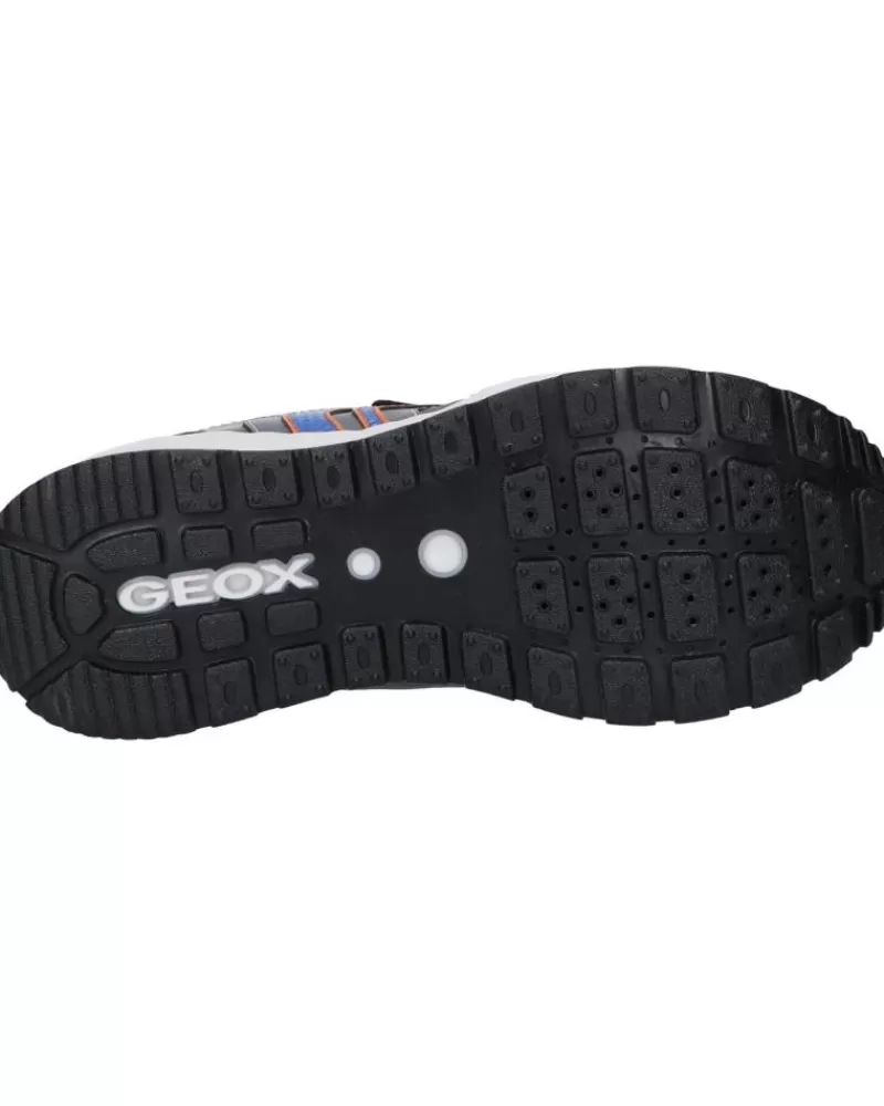 Boy GEOX Sports Shoes-Woman And Girl And Boy Trainers J0415A 0Buce J Pavel C0071 Dk Grey-Royal