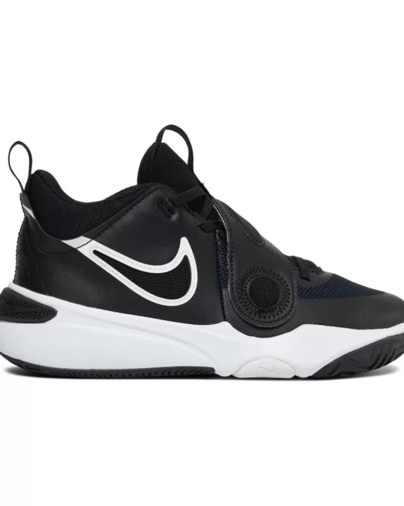 Boy NIKE Sports Shoes-Woman And Girl And Boy Trainers Zapatillas Team Hustle D11 Negro B Multi