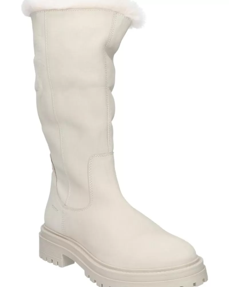 Woman GEOX Woman And Girl Boots D04Hrm 09Abh D Iridea C1122 Papyrus
