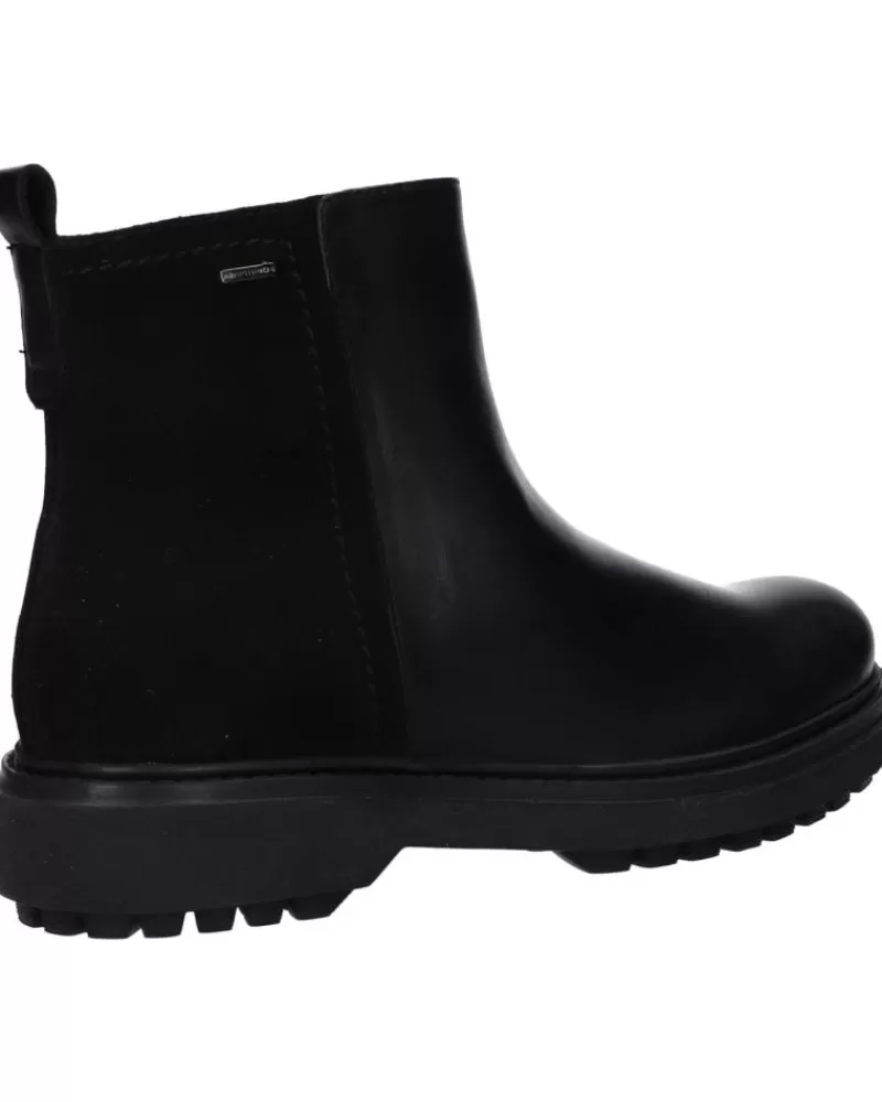 Girl GEOX Mid Boots-Woman And Girl Boots D16Ayd 04322 D Asheely Np Abx C9999 Black