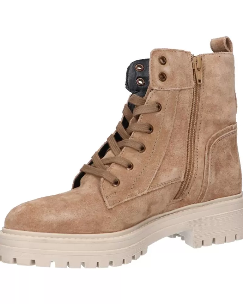 Girl GEOX Mid Boots-Woman And Girl Boots D16Hrc 00022 D Iridea C5004 Sand