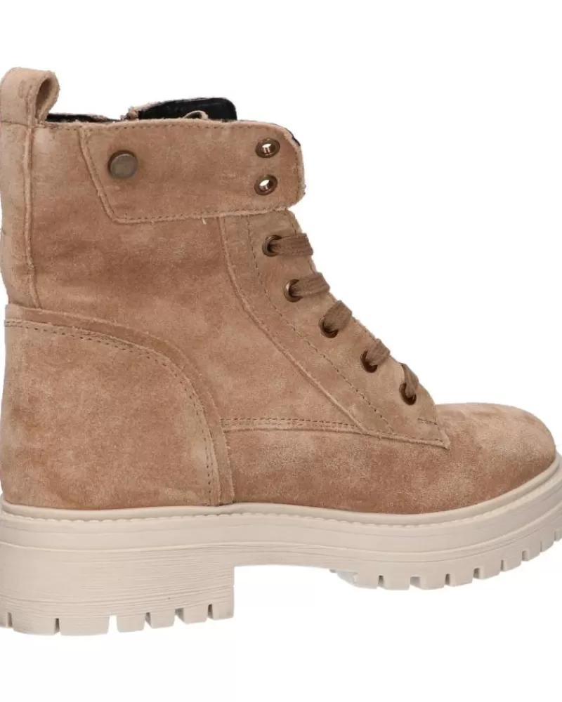 Girl GEOX Mid Boots-Woman And Girl Boots D16Hrc 00022 D Iridea C5004 Sand
