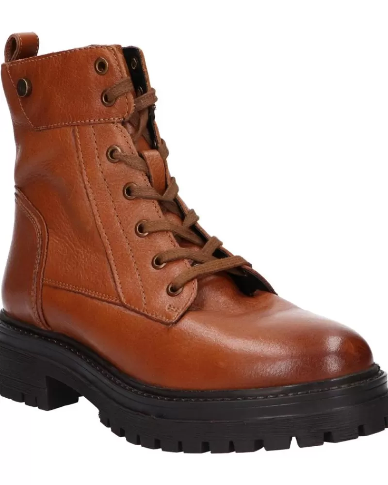 Girl GEOX Boots-Woman And Girl Boots D16Hrc 00046 D Iridea C6001 Cognac