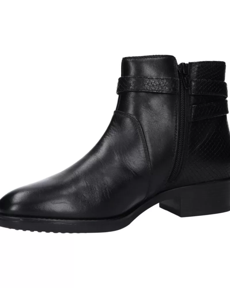 Girl GEOX Mid Boots-Woman And Girl Boots D26G1E 04341 D Felicity C9999 Black