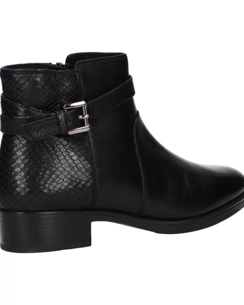 Girl GEOX Mid Boots-Woman And Girl Boots D26G1E 04341 D Felicity C9999 Black