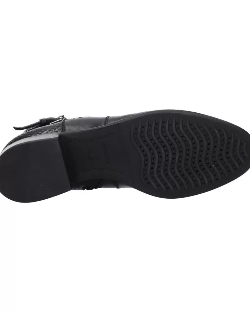 Girl GEOX Mid Boots-Woman And Girl Boots D26G1E 04341 D Felicity C9999 Black