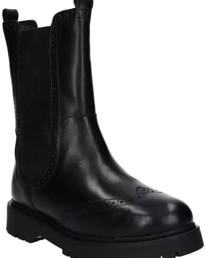 Woman GEOX Woman And Girl Boots D26Qdl 00085 D Bleyze C0241 Black-Bordeaux