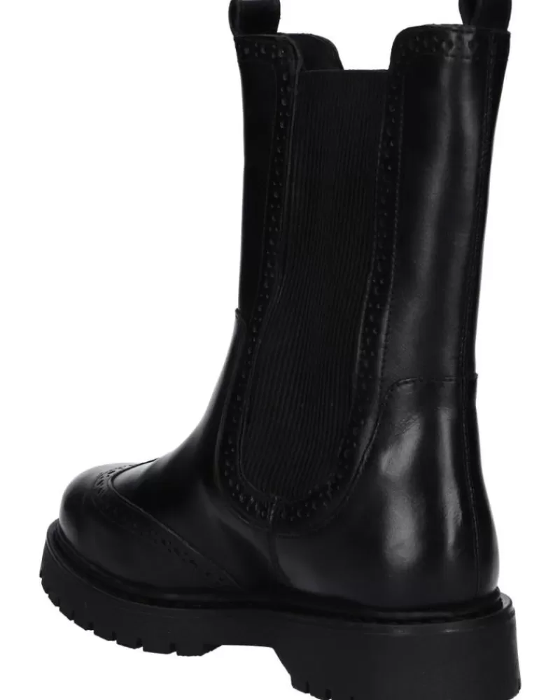 Girl GEOX Mid Boots-Woman And Girl Boots D26Qdl 00085 D Bleyze C0241 Black-Bordeaux