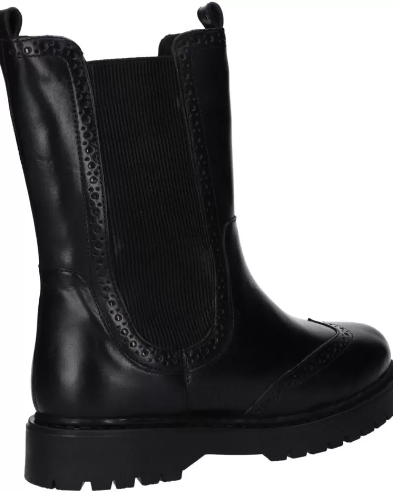Girl GEOX Mid Boots-Woman And Girl Boots D26Qdl 00085 D Bleyze C0241 Black-Bordeaux